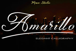 Amarillo Font Download: Elegant Script Handwritten Design