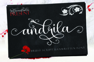 Andrila Script Font for Elegant Brand Identity
