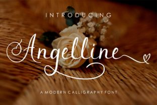 Angelline Font Review: Elegant Script for Luxury Branding