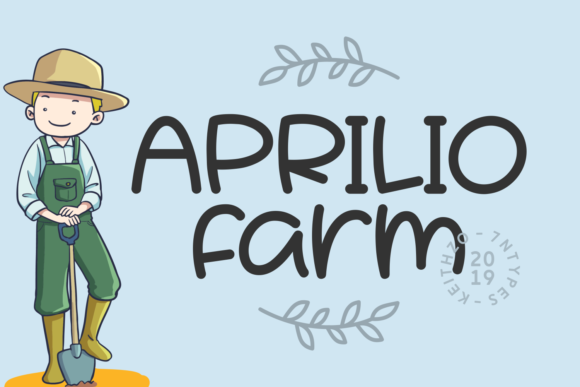 Aprilio Farm: A Handwritten Font for Editorial Readability
