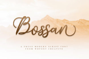 Bossan Font Review: A Modern Handwritten Typeface for Editorial Design