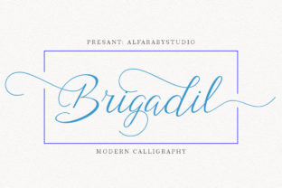 Brigadil: A Romantic Script Handwritten Font for Elegant Branding