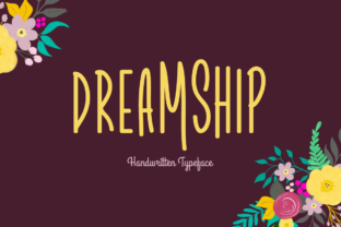 Dreamship: A Modern Handwritten Font for Romantic Web Design