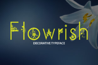 Flowrish: The Botanical Display Font for Nature-Inspired Branding