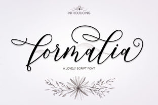 Formalia Script Handwritten Font for Elegant Branding