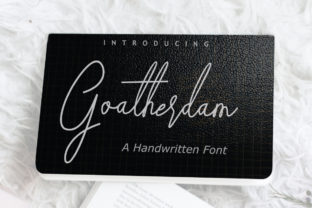 Goatherdam Handwritten Script Font for Digital Branding