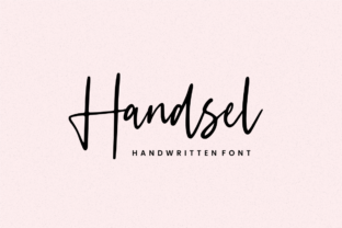 Handsel: A Fresh Handwritten Font for Modern Editorial Design
