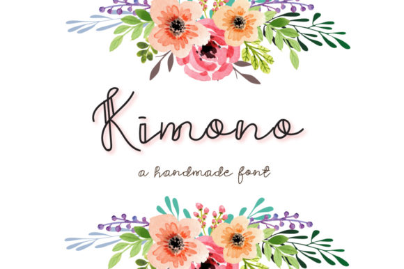 Kimono Free Download: A Playful Script Handwritten Font Review