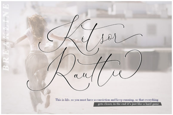 Kitsor Rauttie: The Signature Typeface for Handmade Branding