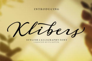 Klibers: A Modern Calligraphy Font for Elegant Branding