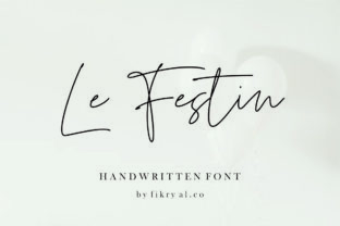 Le Festiin: The Script Handwritten Typeface for Chic Digital Branding