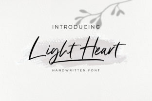 Light Heart Font Review: A Contemporary Handwritten Typeface for Modern Branding
