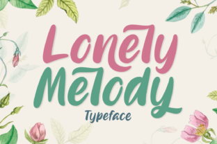 Lonely Melody Typeface Review for Editorial Design
