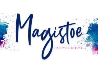 Magistoe Script: A Fresh Handwritten Typeface for Modern Branding