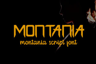 Montania Display Font for Bold Brand Identity