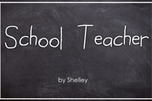 School Teacher: The Playful Script Handwritten Font for Adorable Crafts