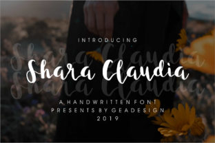 Shara Claudia: A Unique Handwritten Font for Editorial Design