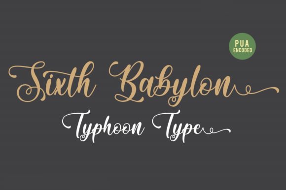 Sixth Babylon Handwritten Font for Bold Campaign Branding