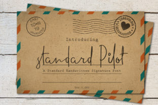 Standard Pilot: A Handwritten Font for Authentic Brand Identity