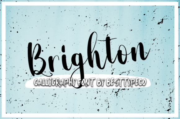 The Brighton Typeface: Elevating Brand Identity with Dynamic Script Design