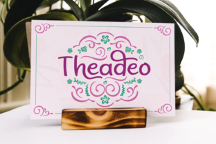 Theadeo: The Authentic Script Handwritten Font for Memorable Brand Identity