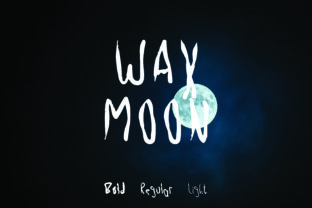 Wax Moon: The Spooky Script Handwritten Font for Dark Aesthetic Web Design