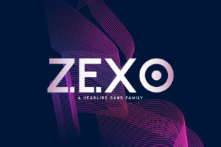 Zexo Family Typeface for Modern Handmade Branding